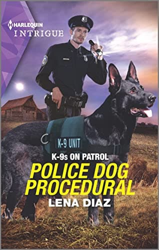 Book cover for Police Dog Procedural: A Montana Western Mystery (K-9s on Patrol, 6) by Diaz, Lena