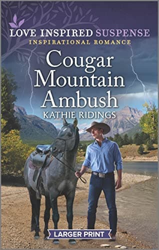 Book cover for Cougar Mountain Ambush (Love Inspired Suspense) by Ridings, Kathie
