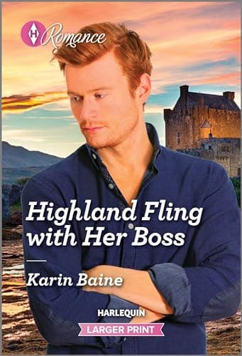 Book cover for Highland Fling with Her Boss by Baine, Karin