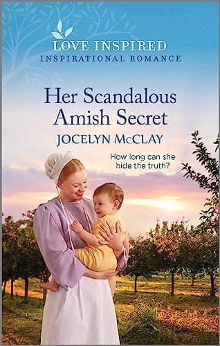 Book cover for Her Scandalous Amish Secret: An Uplifting Inspirational Romance (Love Inspired, 8) by McClay, Jocelyn