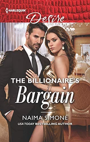 Book cover for The Billionaire's Bargain (Blackout Billionaires, 1) by Simone, Naima