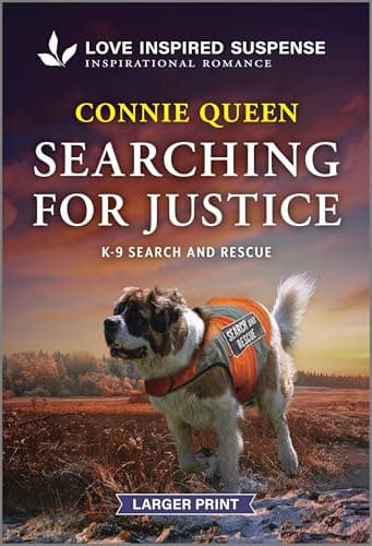 Book cover for Searching for Justice (K-9 Search and Rescue, 15) by Queen, Connie