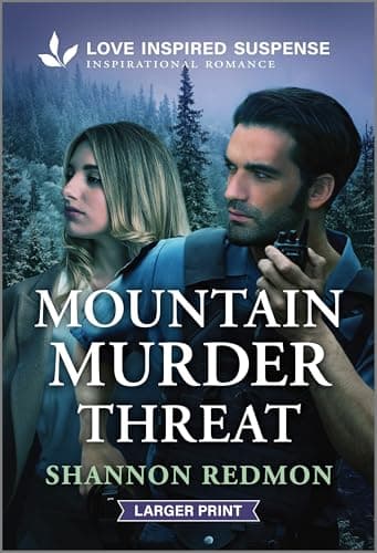 Book cover for Mountain Murder Threat (Love Inspired Suspense) by Redmon, Shannon