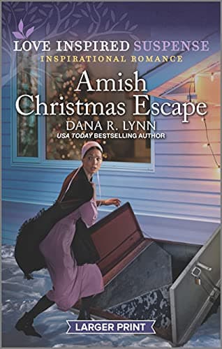 Book cover for Amish Christmas Escape (Amish Country Justice, 12) by Lynn, Dana R.