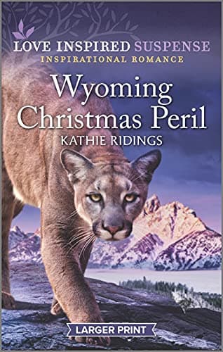 Book cover for Wyoming Christmas Peril: An Uplifting Romantic Suspense (Love Inspired Suspense) by Ridings, Kathie