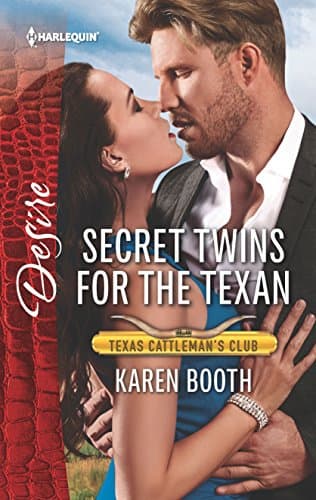 Book cover for Secret Twins for the Texan (Texas Cattleman's Club: The Impostor, 7) by Booth, Karen
