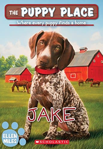 Book cover for Jake (The Puppy Place #47) by Miles, Ellen