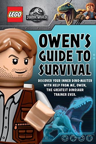 Book cover for Owen's Guide to Survival (LEGO Jurassic World) by Rusu, Meredith