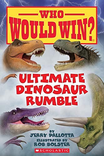Book cover for Ultimate Dinosaur Rumble (Who Would Win?) (22) by Pallotta, Jerry