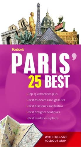 Book cover for Fodor's Citypack Paris' 25 Best, 6th Edition (Full-color Travel Guide) by Fodor's