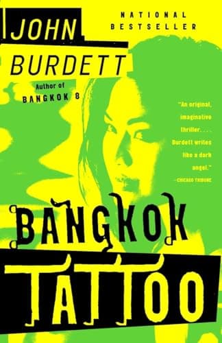 Book cover for Bangkok Tattoo: A Royal Thai Detective Novel (2) by Burdett, John