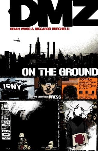 Book cover for DMZ Vol. 1: On the Ground by Brian Wood