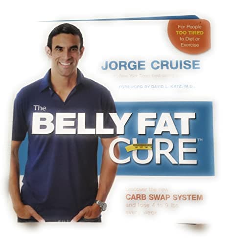 Book cover for The Belly Fat Cure: Discover the New Carb Swap System and Lose 4 to 9 Lbs. Every Week by Jorge Cruise