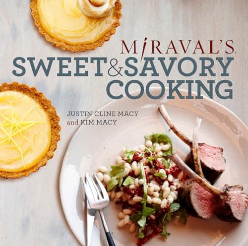Book cover for Miraval's Sweet & Savory Cooking by Cline Macy, Justin