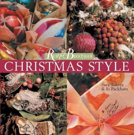 Book cover for Ruby & Begonia's Christmas Style by Toliver, Sara