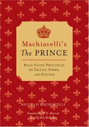 Book cover for Machiavelli's the Prince by Machiavelli, Niccolo