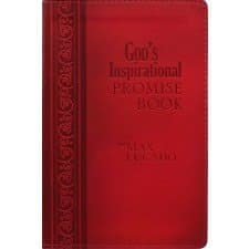 Book cover for God's Inspirational Promise Book by Max Lucado