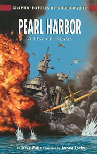 Book cover for Pearl Harbor: A Day of Infamy by White, Stephanie