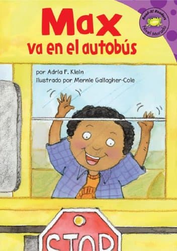 Book cover for Max va en el autobus (Read-It! Readers en Espanol) (Spanish Edition) by Klein, Adria F