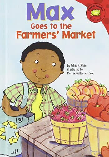 Book cover for Max Goes to the Farmers' Market (Read-It! Readers: The Life of Max) (Read-it! Readers. Red Level) by Klein, Adria F.
