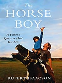 Book cover for The Horse Boy: A Father's Quest to Heal His Son (Thorndike Press Large Print Basic) by Isaacson, Rupert