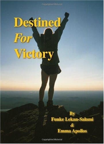 Book cover for Destined for Victory by Funke Lekan-Salami