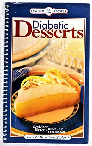Book cover for Diabetic Desserts by Diabetic Cooking