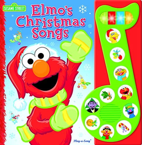 Book cover for Elmo's Christmas Songs Sesame Street Music Note 9781412769471 by Editors of Phoenix International Publications