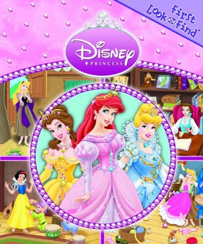 Book cover for Disney Princess First Look and Find by Lobo, Julia