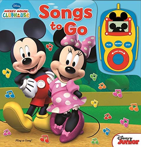 Book cover for Disney - Mickey Mouse and Minnie Mouse Digital Music Player Sound Book - Songs to Go - Play-a-Song - PI Kids by Editors of Phoenix International Publications