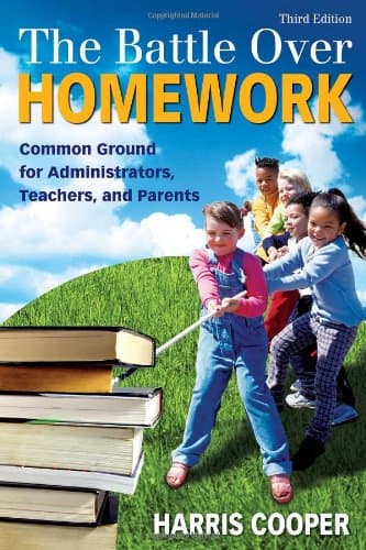 Book cover for The Battle Over Homework: Common Ground for Administrators, Teachers, and Parents by Cooper, Harris