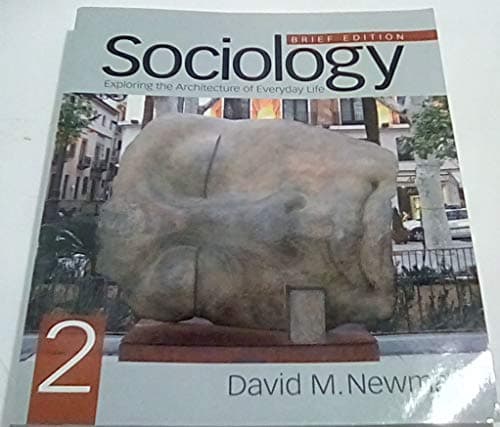 Book cover for Sociology: Exploring the Architecture of Everyday Life, Brief Edition by Newman, David M.
