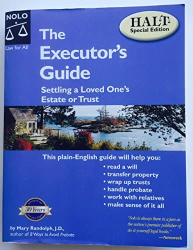 Book cover for The Executor's Guide : Settling a Loved One's Estate or Trust by Randolph, Mary