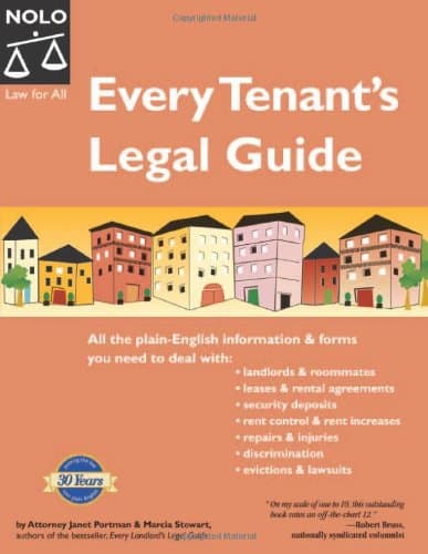 Book cover for Every Tenant's Legal Guide by Portman, Janet