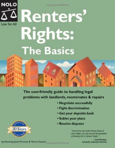 Book cover for Renters' Rights: The Basics (4th Edition) by Marcia Portman, Janet; Stewart