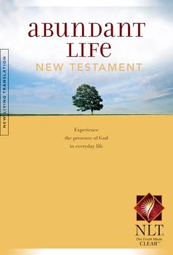 Book cover for Abundant Life Bible New Testament (Softcover) by Tyndale House