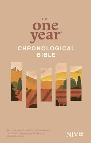 Book cover for The One Year Chronological Bible NIV (Softcover) by Tyndale