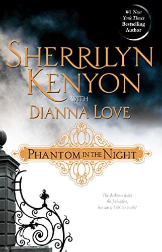 Book cover for Phantom in the Night (B.A.D.: Bureau of American Defense, Book 6) by Sherrilyn Kenyon