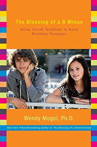 Book cover for The Blessing of a B Minus: Using Jewish Teachings to Raise Resilient Teenagers by Mogel Ph.D., Wendy