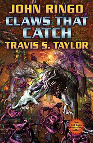 Book cover for Claws that Catch (Looking Glass, Book 4) by Ringo, John