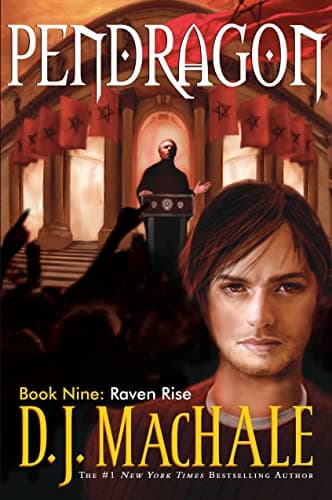 Book cover for Raven Rise (9) (Pendragon) by MacHale, D.J.