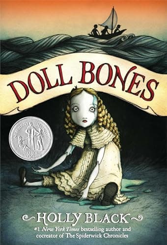 Book cover for Doll Bones by Black, Holly