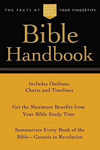 Book cover for Pocket Bible Handbook: Nelson's Pocket Reference Series by Thomas Nelson