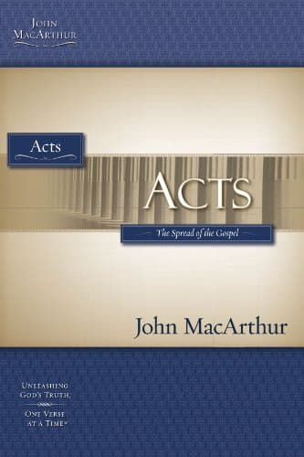 Book cover for Acts: The Spread of the Gospel (Macarthur Bible Studies) by MacArthur, John