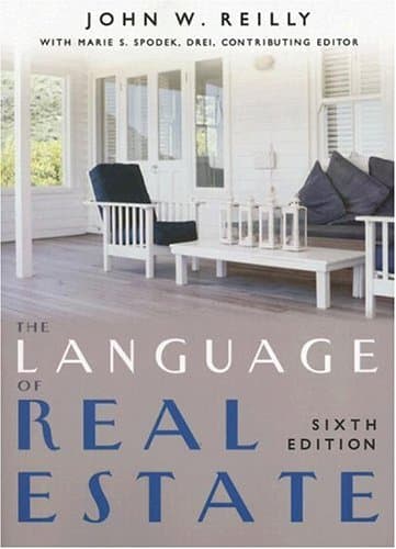 Book cover for The Language of Real Estate by John Reilly
