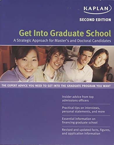 Book cover for Get Into Graduate School by Kaplan