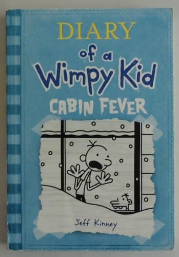 Book cover for Cabin Fever (Diary of a Wimpy Kid #6) by Jeff Kinney