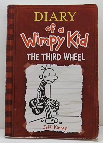 Book cover for The Third Wheel (Diary of a Wimpy Kid Book 7) by Jeff Kinney