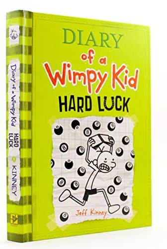 Book cover for Diary of a Wimpy Kid: Hard Luck, Book 8 by Kinney, Jeff
