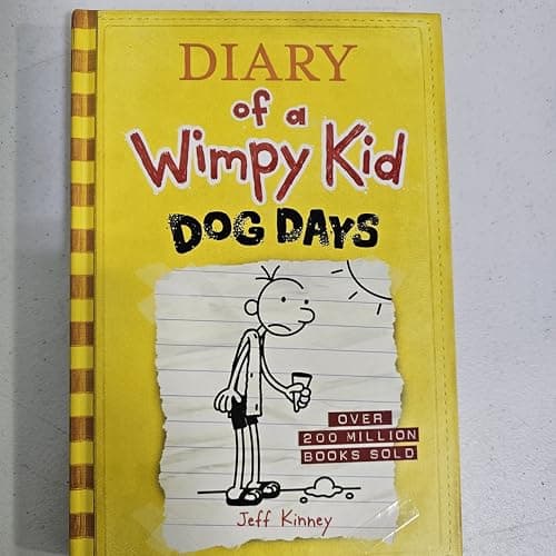 Book cover for Dog Days (Diary of a Wimpy Kid #4) by JeffKinney